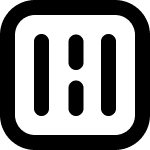 The image shows a round badge. Inside the circle is a stylized Z symbol made up of two angular arrows: one pointing up and to the right, and the other pointing down and to the left. The badge is in a black-and-white color scheme: the background is black, while the symbol and the circle's outline are white.